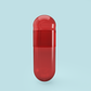 Titanium Dioxide (TiO2) Free - Colored Empty Gelatin Capsules Size 0 (Box of 100,000) - Red