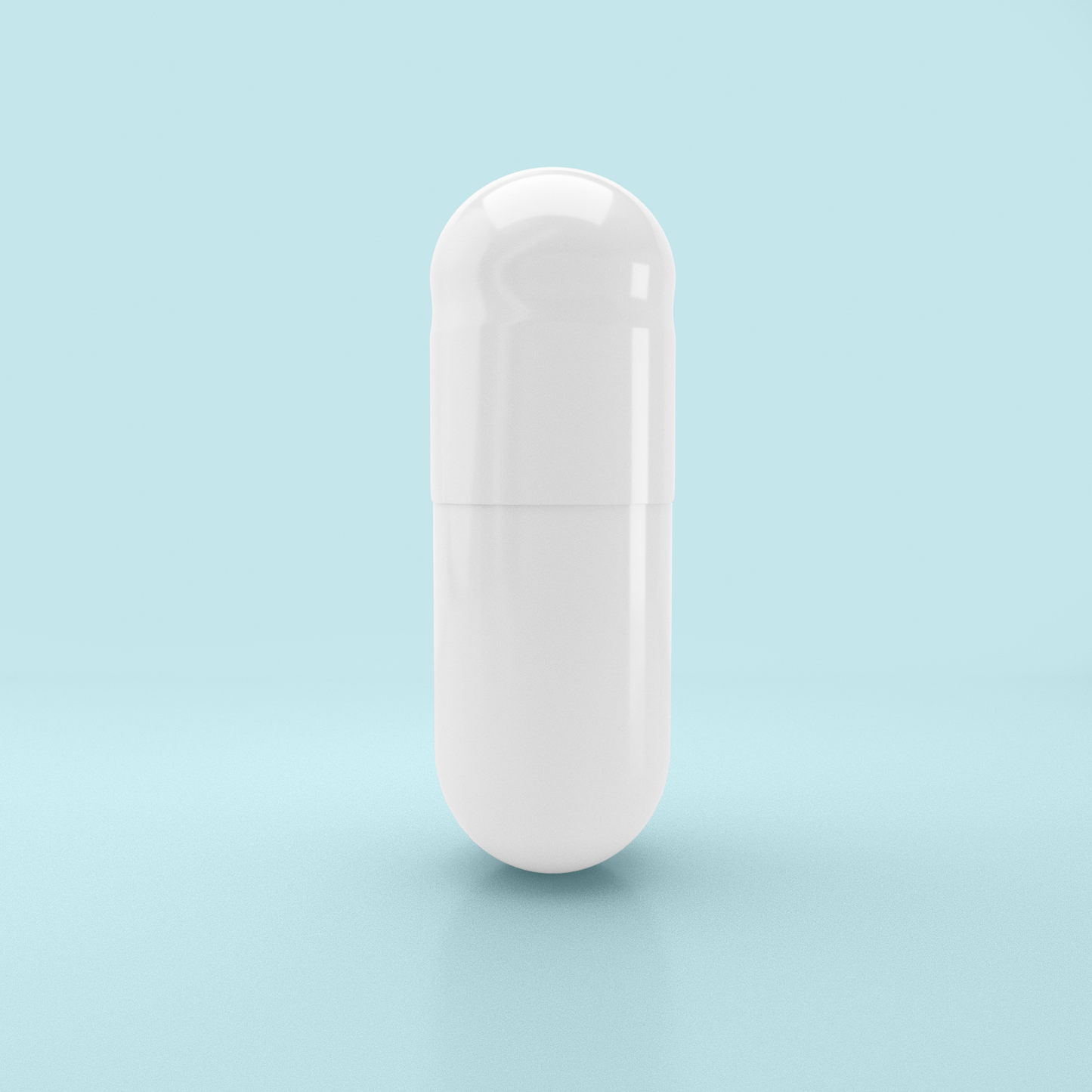 Vegetarian Acid Resistant Enteric Empty Capsules Size 1(Box of 125,000) - White