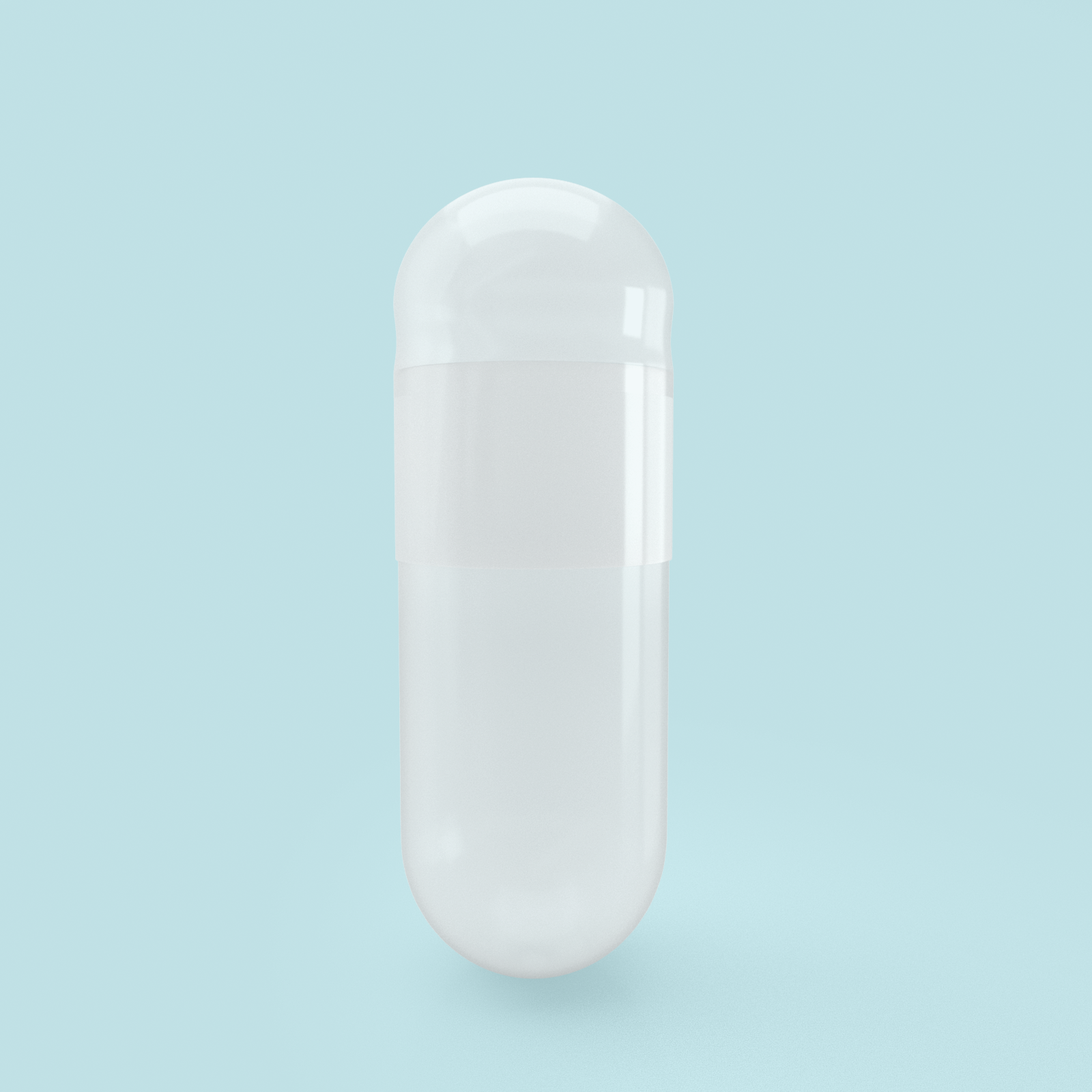 Titanium Dioxide (TiO2) Free - Colored Empty Gelatin Capsules Size 0 (Box of 100,000) - White